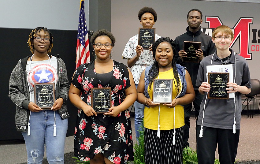 The Golden Triangle Early College High School held an Awards Day May 13 for students in 9th, 10th and 11th grades in the Lyceum Auditorium on East Mississippi Community College's Golden Triangle campus. The Golden Triangle Early College High School held an Awards Day May 13 for students in 9th, 10th and 11th grades in the Lyceum Auditorium on East Mississippi Community College's Golden Triangle campus.